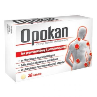 Tabletki przeciwbólowe Opokan
